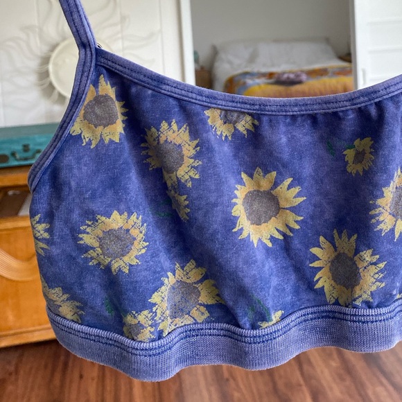 Urban Outfitters Sunflower 🌻 Bralette - Picture 2 of 4